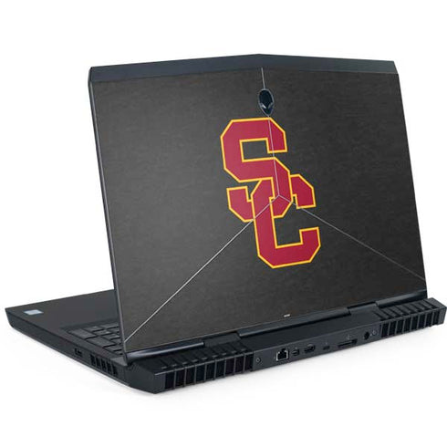University of Southern California USC Dark Grey Logo Dell Alienware Skin