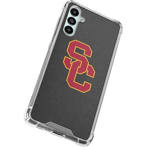 University of Southern California USC Dark Grey Logo Gabb Phone 4 Clear Case