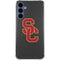 University of Southern California USC Dark Grey Logo Galaxy A35 5G Clear Case