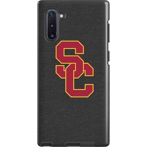 University of Southern California USC Dark Grey Logo Galaxy Cases