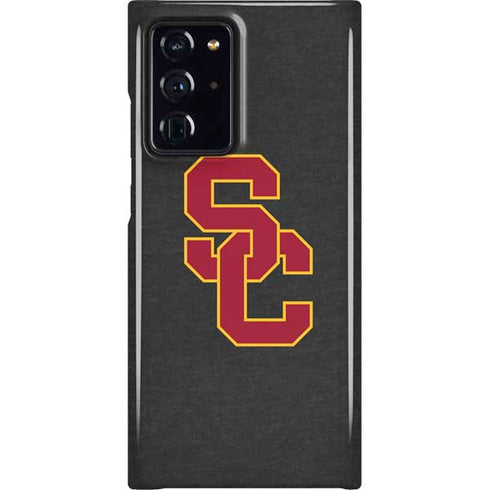 University of Southern California USC Dark Grey Logo Galaxy Cases