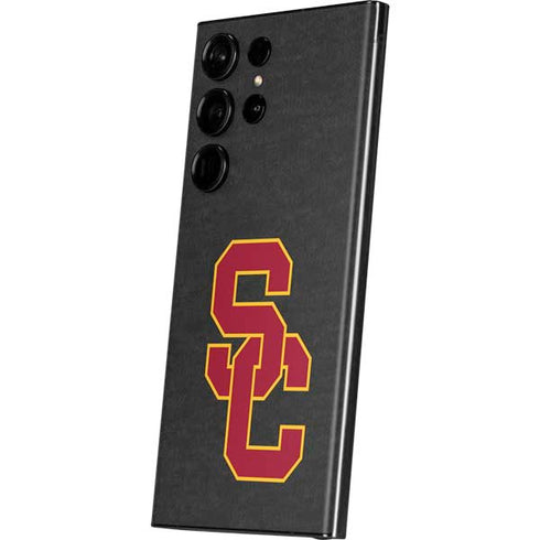 University of Southern California USC Dark Grey Logo Galaxy Skins