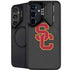 University of Southern California USC Dark Grey Logo Galaxy S24 FE Kickstand Case