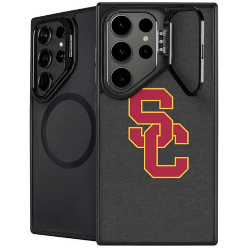 University of Southern California USC Dark Grey Logo Galaxy S25 Ultra Kickstand Case