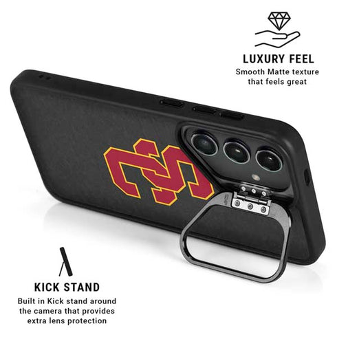 University of Southern California USC Dark Grey Logo Galaxy S25 Ultra Kickstand Case