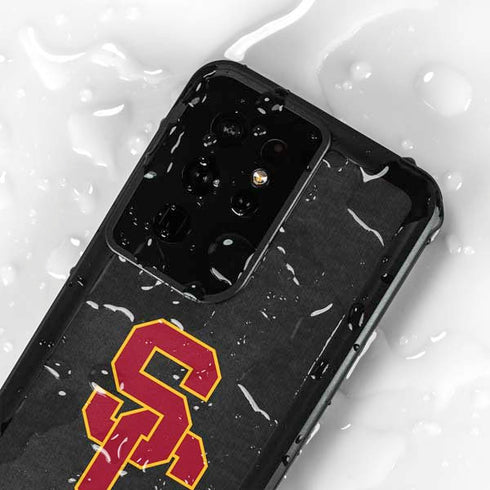 University of Southern California USC Dark Grey Logo Galaxy S24 Ultra Waterproof Case