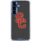 University of Southern California USC Dark Grey Logo Galaxy S25 Clear Case