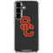University of Southern California USC Dark Grey Logo Galaxy S26 Clear Case