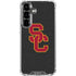 University of Southern California USC Dark Grey Logo Galaxy S26 Clear Case