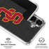 University of Southern California USC Dark Grey Logo Galaxy S26 Clear Case