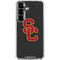 University of Southern California USC Dark Grey Logo Galaxy S26 Plus Clear Case