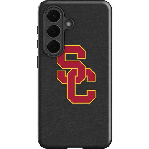 University of Southern California USC Dark Grey Logo Galaxy S26 Plus Impact Case