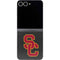 University of Southern California USC Dark Grey Logo Galaxy Z Flip6 Skin
