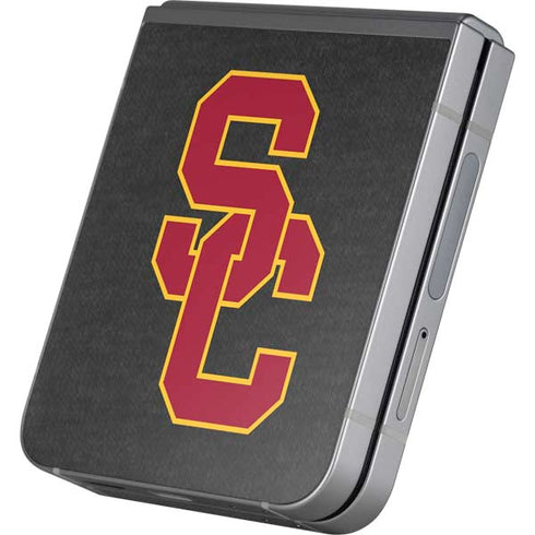 University of Southern California USC Dark Grey Logo Galaxy Z Flip6 Skin