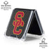 University of Southern California USC Dark Grey Logo Galaxy Z Flip6 Clear Case