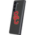 University of Southern California USC Dark Grey Logo Galaxy Z Fold5 5G Skin