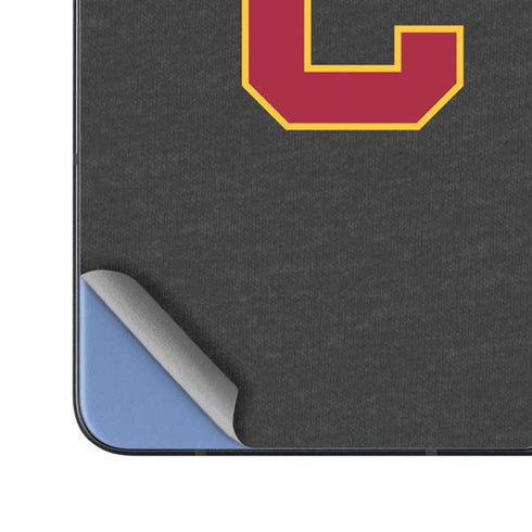 University of Southern California USC Dark Grey Logo Galaxy Z Fold5 5G Skin