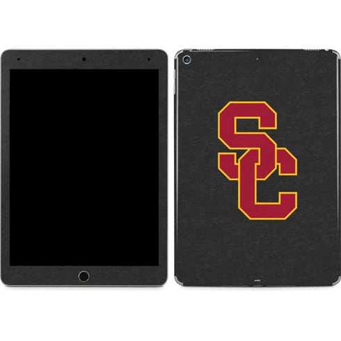 University of Southern California USC Dark Grey Logo iPad Skins