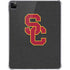 University of Southern California USC Dark Grey Logo iPad Pro 11in (2024) Clear Case