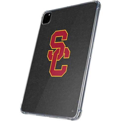 University of Southern California USC Dark Grey Logo iPad Pro 11in (2024) Clear Case