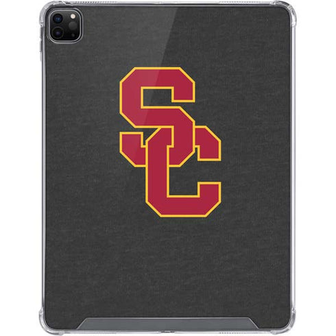 University of Southern California USC Dark Grey Logo iPad Cases