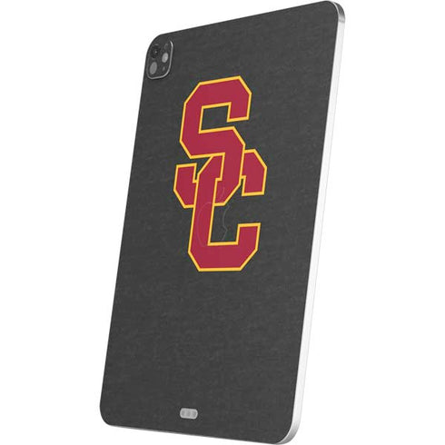 University of Southern California USC Dark Grey Logo iPad Pro 13in M4 (2024) Skin