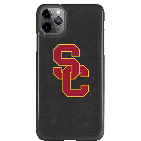 University of Southern California USC Dark Grey Logo iPhone Cases