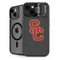 University of Southern California USC Dark Grey Logo iPhone 14 Kickstand Case