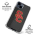 University of Southern California USC Dark Grey Logo iPhone 15 Clear Case
