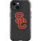 University of Southern California USC Dark Grey Logo iPhone 15 Impact Case