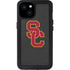 University of Southern California USC Dark Grey Logo iPhone 15 Plus Waterproof Case