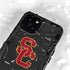 University of Southern California USC Dark Grey Logo iPhone 15 Plus Waterproof Case