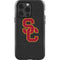 University of Southern California USC Dark Grey Logo iPhone 15 Pro Impact Case