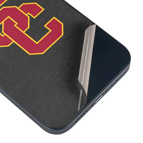 University of Southern California USC Dark Grey Logo iPhone 15 Skin
