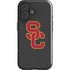 University of Southern California USC Dark Grey Logo iPhone 16 Impact Case