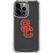 University of Southern California USC Dark Grey Logo iPhone 16 Pro Clear Case