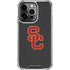 University of Southern California USC Dark Grey Logo iPhone 16 Pro Clear Case