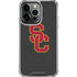 University of Southern California USC Dark Grey Logo iPhone 16 Pro Max Clear Case