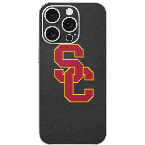 University of Southern California USC Dark Grey Logo iPhone 16 Pro Skin