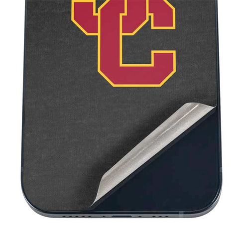 University of Southern California USC Dark Grey Logo iPhone 16 Skin