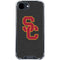 University of Southern California USC Dark Grey Logo iPhone 16e Clear Case