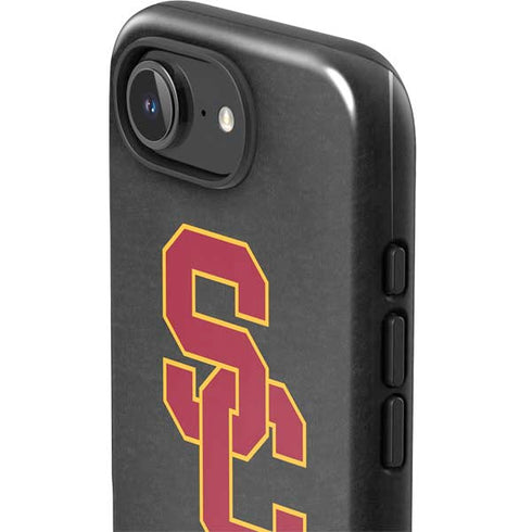 University of Southern California USC Dark Grey Logo iPhone 16e Impact Case