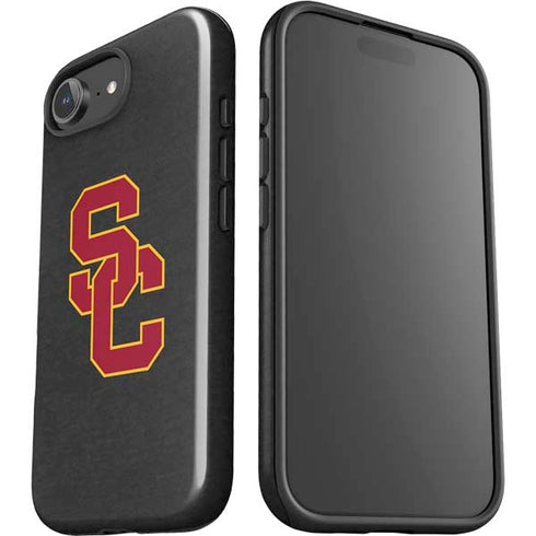University of Southern California USC Dark Grey Logo iPhone 16e Impact Case