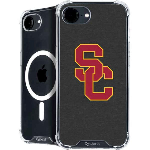 University of Southern California USC Dark Grey Logo iPhone 16e MagSafe Case