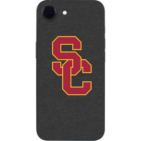 University of Southern California USC Dark Grey Logo iPhone 16e Skin