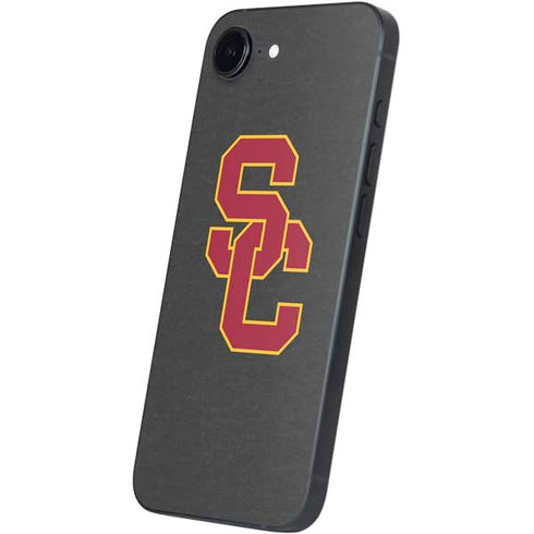 University of Southern California USC Dark Grey Logo iPhone 16e Skin