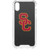 University of Southern California USC Dark Grey Logo iPhone XS Clear Case
