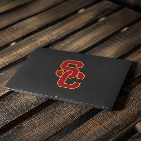 University of Southern California USC Dark Grey Logo Apple MacBook Air Skin