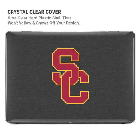 University of Southern California USC Dark Grey Logo MacBook Pro 14in (2021-24) Case plus Skin