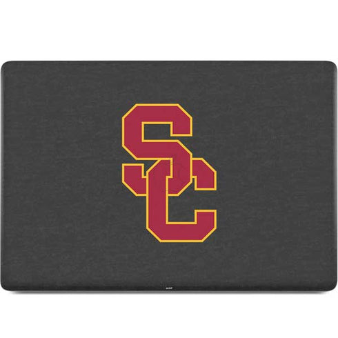 University of Southern California USC Dark Grey Logo MacBook Skins